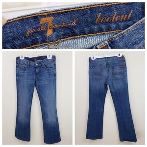7 For All Mankind Bootcut Jean's Sz. 26